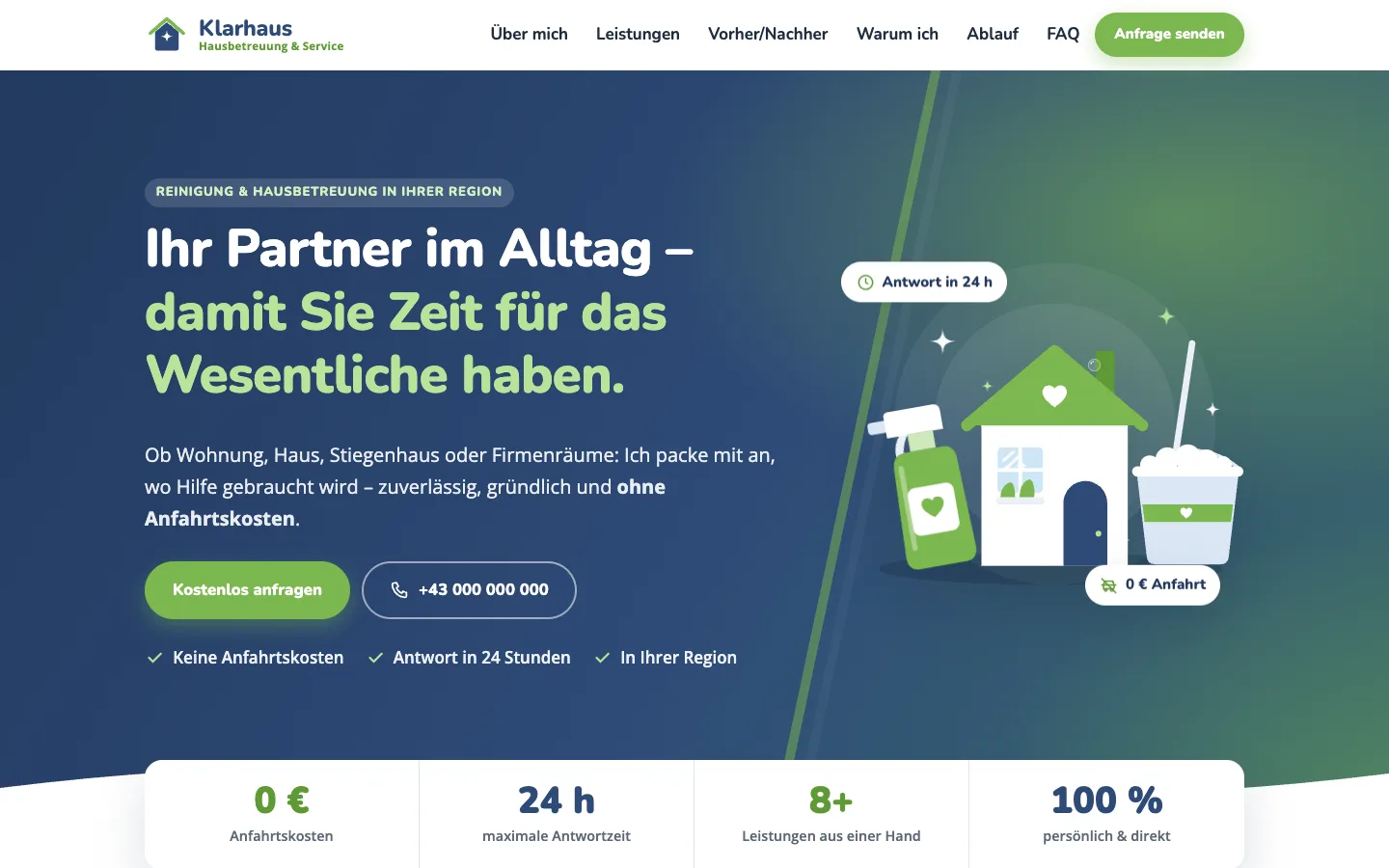 Klarhaus — Ajánlatkérés helyi szolgáltatónak